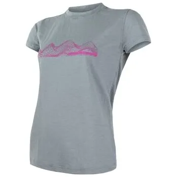 Dámské triko Sensor MERINO ACTIVE PT MOUNTAINS krátký rukáv M