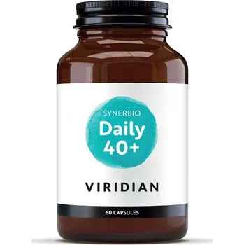 Viridian Nutrition Viridian Synerbio 40+, 60 ks