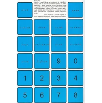 Pexeso Markéta Macháčová - pexeso notové příklady