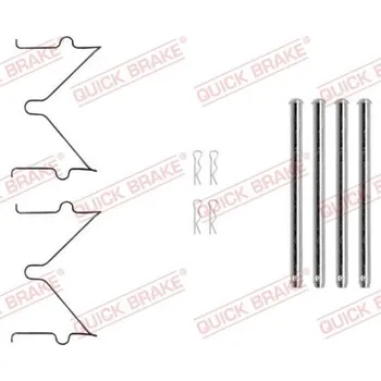 Brzdový systém Sada příslušenství, obložení kotoučové brzdy Quick Brake 109-0040