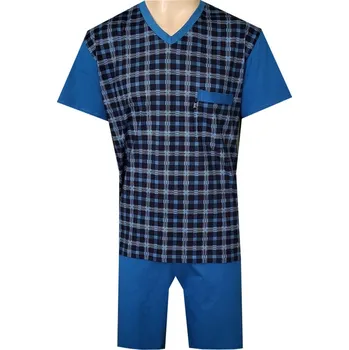 Pánské pyžamo Pánské Pyžamo Krátké FOLTÝN PK 453 Velikost: 3XL