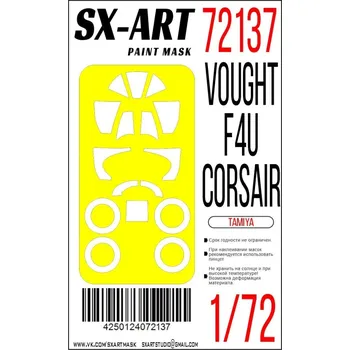 Plastikový model 1/72 Paint mask Vought F4U-1 Corsair (TAM)