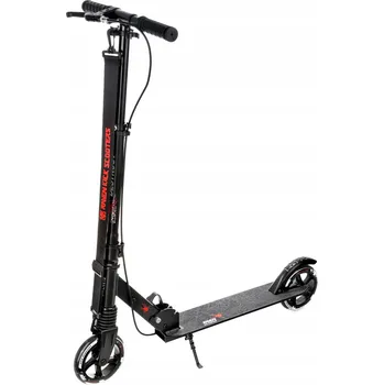 Koloběžka Skládací koloběžka Raven Destruct 145mm ruční brzda, svítící LED kola, odpružení