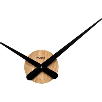 Hodiny Minimalistické dubové hodiny české výroby KUBRi 0010