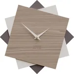 Hodiny CalleaDesign 10-030-85 Foy 35 cm černý ořech