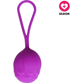 VšeNaSex.cz Silikonové venušiny kuličky Single Kegelballs fialové