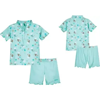 Dívčí plavky Playshoes dětské plavky koupací komplet mořský jednorožec