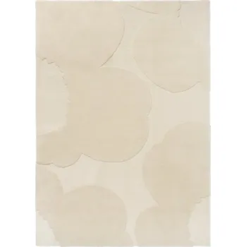 Vopi Designový vlněný koberec ISO Marimekko Unikko přírodní bílá 132301 Brink & Campman (Varianta: 250 x 350)