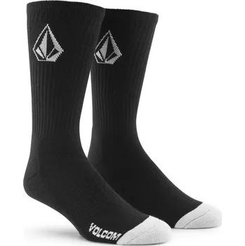 Pánské ponožky VOLCOM ponožky - Full Stone Sock 3Pk - Black (BLK)