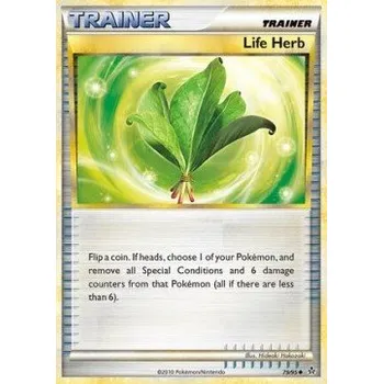 Volný čas Pokémon UL 079/095 Life Herb - Unleashed Stav: Good, Verze: NORMAL