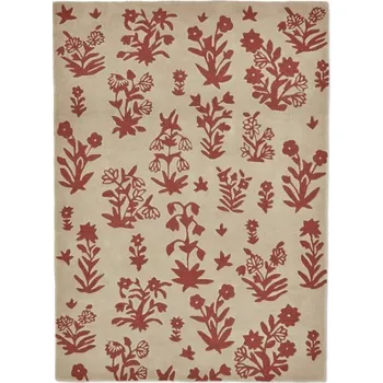 Koberec Vlněný kusový koberec Sanderson Woodland Glade linen russet brown 146801 Brink & Campman Varianta: 140x200