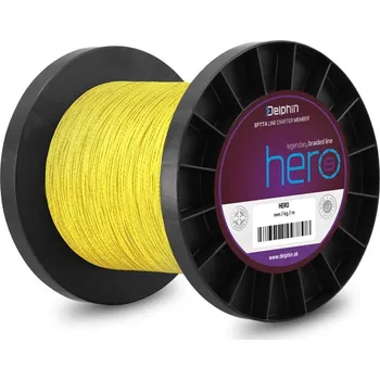 Delphin HERO 8 / fluo žlutá Velikost: 0,20mm 14,1kg 1000m