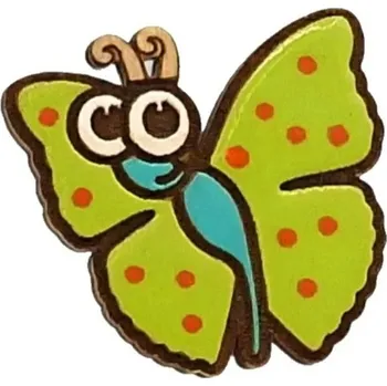 Brož Studio NET s.r.o. Brož dřevěná - motýl