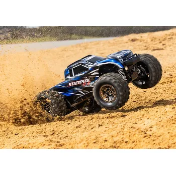 RC model auta Traxxas Stampede 1:10 4x4 VXL RTR modrý - expresní doprava