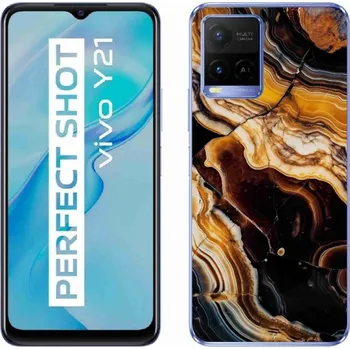 Pouzdro na mobilní telefon Gelový kryt mmCase na Vivo Y21/Y21s/Y33s - abstraktní motiv 26