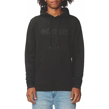Pánská mikina GLOBE mikina - Mod V Hoodie Ultrablack (ULTBLK) velikost: S