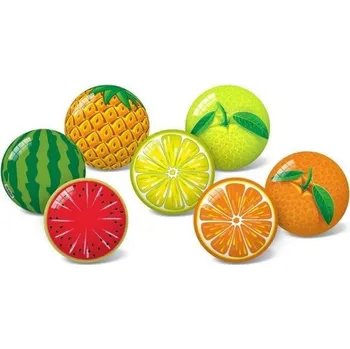 Hračka pro psa Míč ovoce, 11 cm