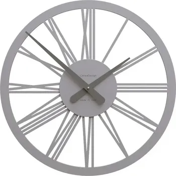 Hodiny Hodiny CalleaDesign 10-114-2 Tarquinio 45 cm aluminium
