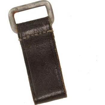 Opasek Posuvka na opasek kožená ČERNÁ