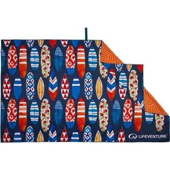 Rychleschnoucí ručník LifeVenture SoftFibre Printed Trek Towel Recycled Surfboards