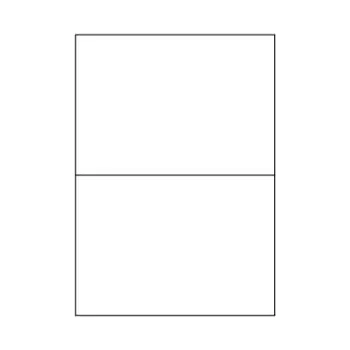 Samolepící etiketa Samolepicí bílé etikety 210 x 148,5 mm, A4 (1000 ks)