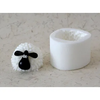 Silikonová forma - Ovečka II 3D - 65 x 55 x 40 mm