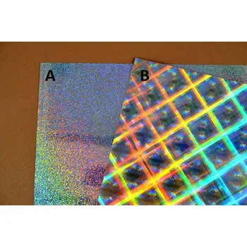 samolepka Samolepící holografická fólie A4 motiv B