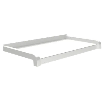 Parapet Parapet vnější hliníkový Barva: Bílá, Hloubka vyložení: 150 mm, délka: 1500 mm