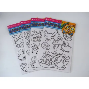 Předlohy s konturami - Velikonoce 30 x 21 cm C