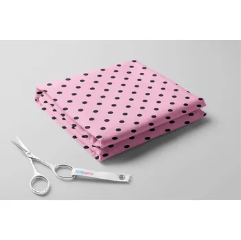 Kočárkovina, Černé střední puntíky na světlém podkladu Barva: Růžová