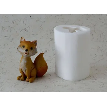 Silikonová forma - Liška 1 - 78 x 54 x 105 mm