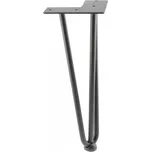 GTV Noha hairpin ARTO s kluzákem, 3 ramena, 12 x 304 mm, černá