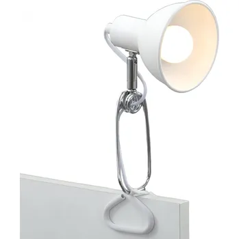 Lampička Lampa Briloner se svorkou - E14, v.305 mm Barva: Bílá