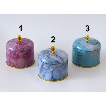 Plechová dózička s úchytem 180 ml motiv 5