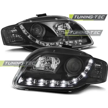 Přední světlomet Tuning-Tec Přední čirá LED světla Audi A4 (2004 - 2008) - černé 13561