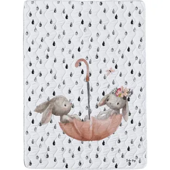 deka Prošívaná deka a povlak na polštář v sadě z bavlněného saténu 140x200 cm – Butter Kings ID_1586514