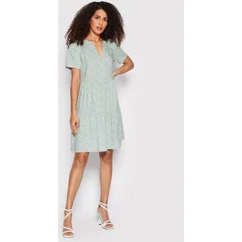 Dámské šaty ONLY Každodenní šaty Zally 15262674 Zelená Relaxed Fit S