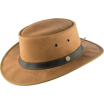 Klobouk Scippis Australský klobouk kožený - TELFORD Velikost: 61 cm (XL)