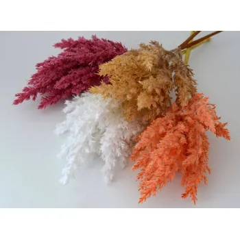 umělá květina Umělé květiny - Sušená tráva RŮŽOVÁ