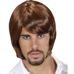 Widmann Pánská retro paruka hnědá Björn
