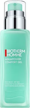 Pleťový krém Biotherm Men Homme Aquapower Comfort hydratační gel pro suchou pleť 75 ml