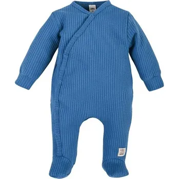 Kojenecký overall Makoma Waffel overal DENIM - 74