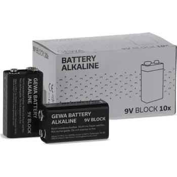Dechový nástroj GEWA Baterie9 V Block Alkaline 127727