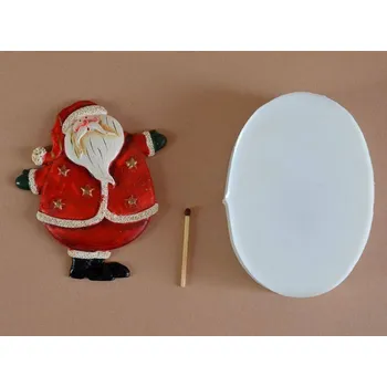 Silikonová forma - Mikuláš - Reliéf 80 x 95 x 12 mm