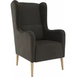 Kondela Křeslo ušák, hnědá/buk, BREDLY