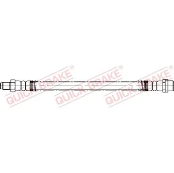 Brzdový systém Brzdová hadice Quick Brake 35.500