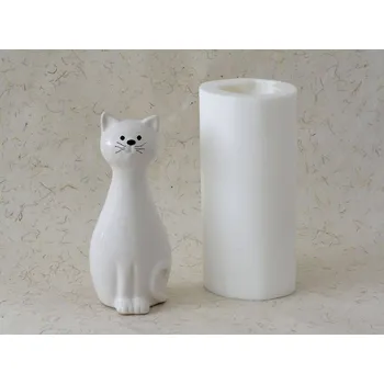 Silikonová forma - Velká kočka 70 x 60 x 185 mm