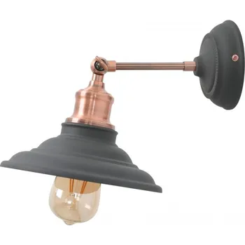 Nástěnné svítidlo Nástěnné svítidlo LORET, 7727, AC 220–240 V, 50/60 Hz, 1*E27, max. 40 W, IP20, prům. 20 cm, jednoduché, černé