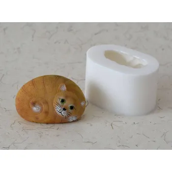 Silikonová forma - Kočka Zina 68 x 35 x 41 mm