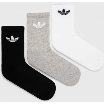 Pánské ponožky Ponožky adidas Originals 3-pack IJ5614 bílá 00X, vel. 40/42